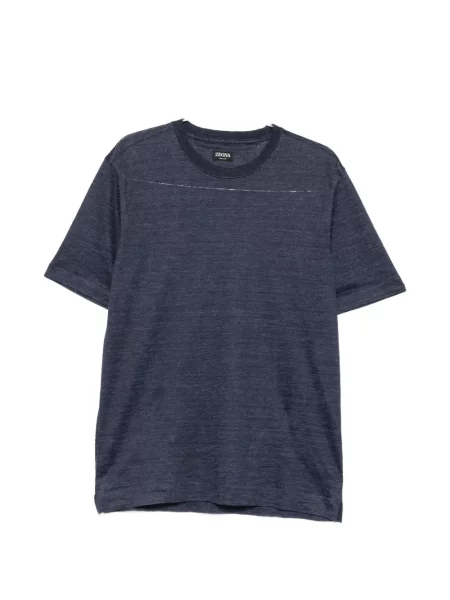 Scurt tricou Zegna albastru