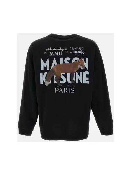 Bluza Maison Kitsune czarna