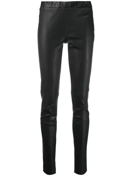 Pantaloni Arma din piele negru