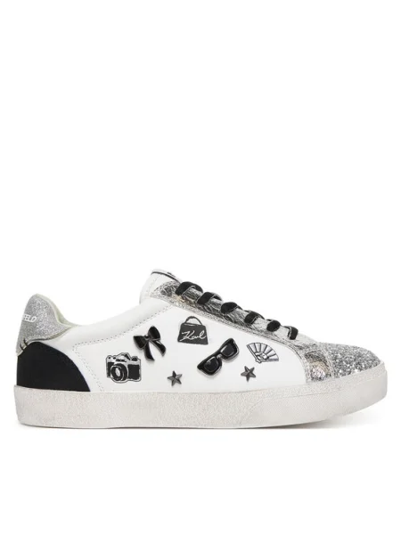 KARL LAGERFELD Sneakers alb