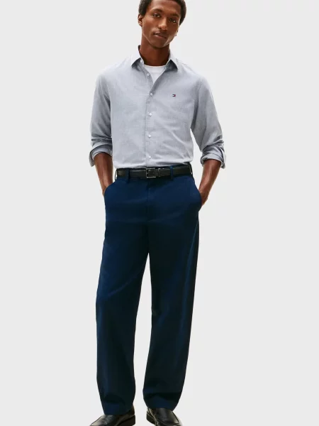 Рубашка Tommy Hilfiger серая