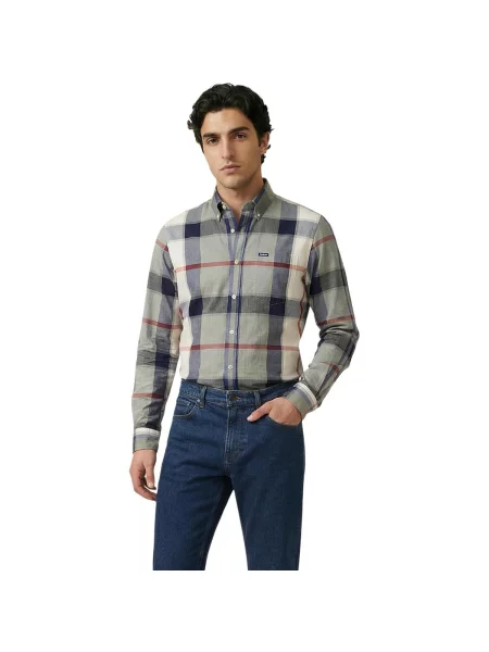 Barbour Cămașă Harris | Tailored slim albastru