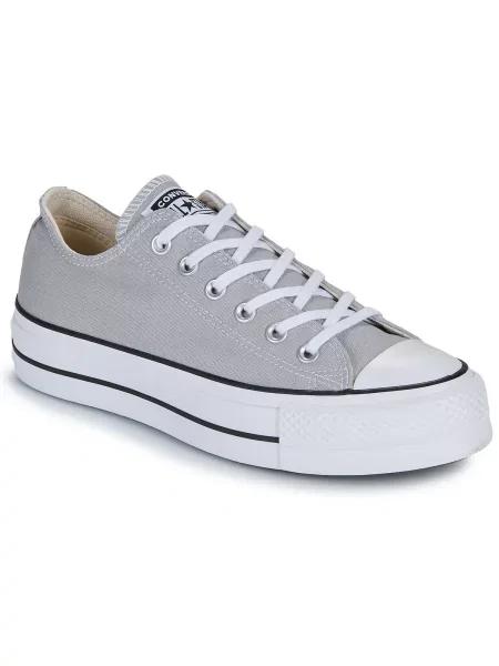 Superge Converse Chuck Taylor All Star s platformo siva