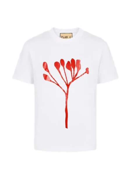 Tricou Plan C cu imagine alb