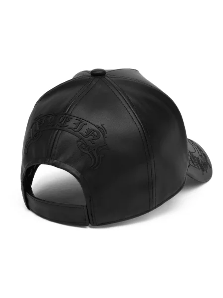 Czapka z daszkiem Philipp Plein czarna