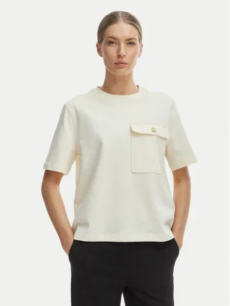 Tričko Tommy Hilfiger béžové