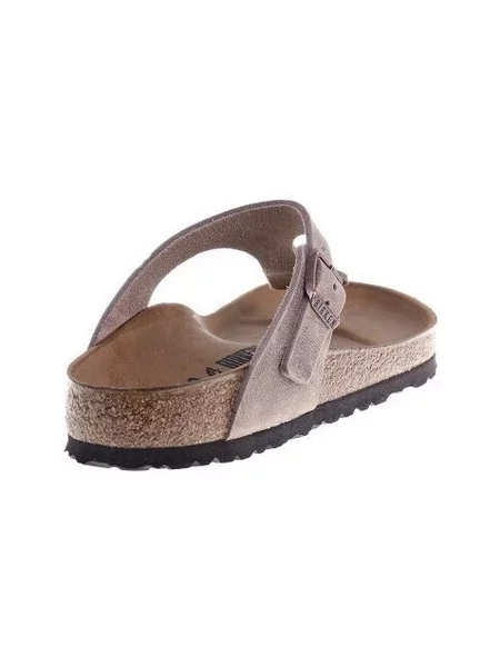 Kožené pantofle Birkenstock hnědé