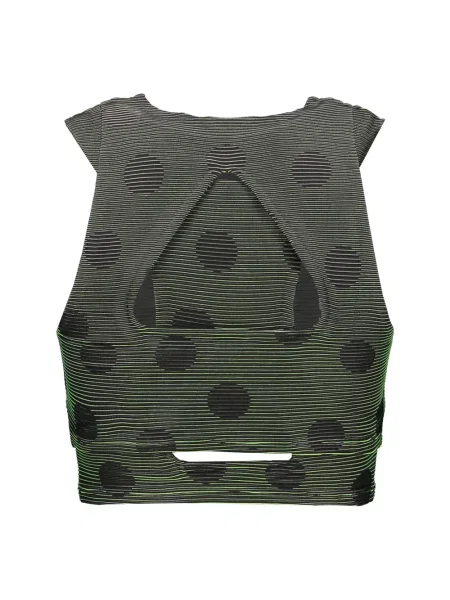 Top sportowy Nike z logo zielony
