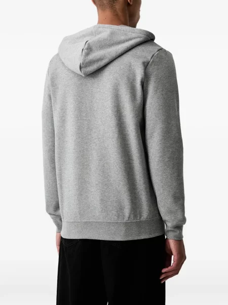 Hanorac cu glugă Puma cu broderie gri
