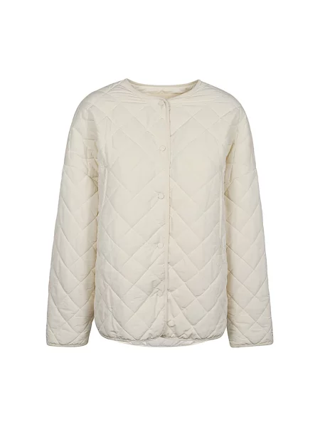 Kurtka Sandbeige pikowana biała