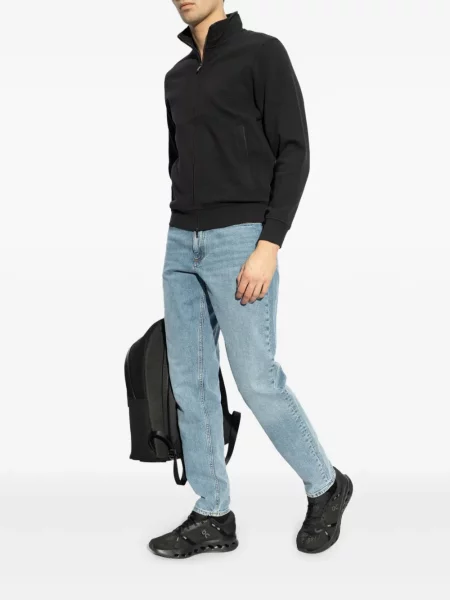 Hanorac cu fermoar Emporio Armani negru