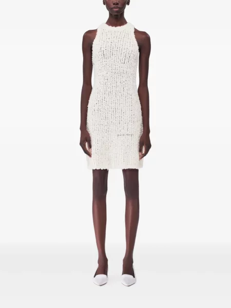 Rochie mini Adam Lippes alb