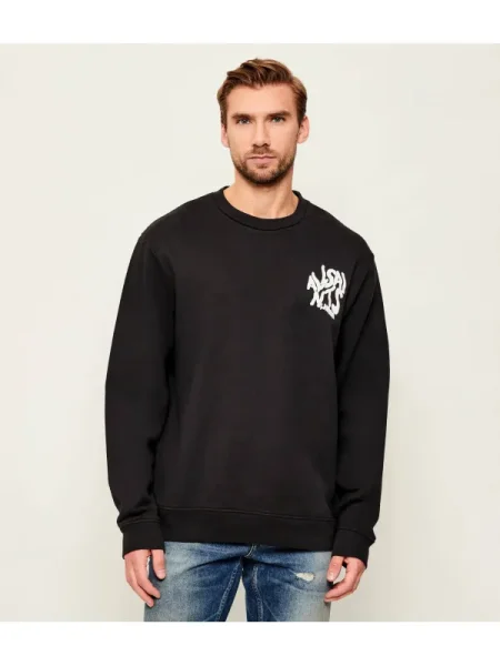 All Saints Hanorac ORLANDO | Oversize fit negru