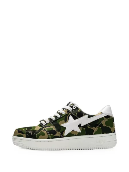 Sneakerși A Bathing Ape® cu imagine cu model camuflaj verde