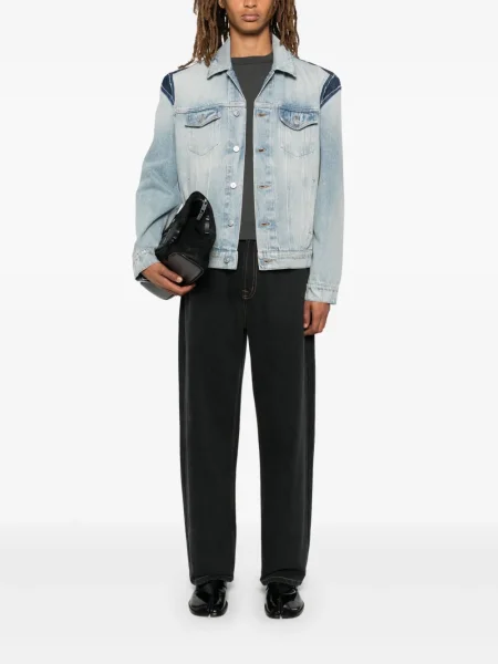 Geacă de blugi Mm6 Maison Margiela albastru
