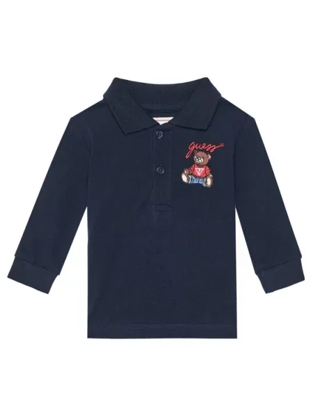 Guess Polo marškinėliai Tamsiai mėlyna
