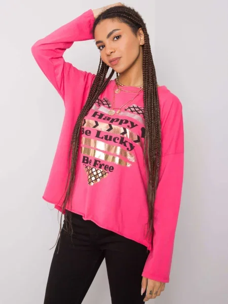 Bluză Fashionhunters roz