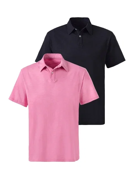 JOHN DEVIN Majica roza črna