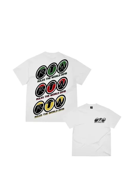Tricou Corteiz cu imagine alb