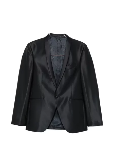 Costum Carlo Pignatelli din satin albastru
