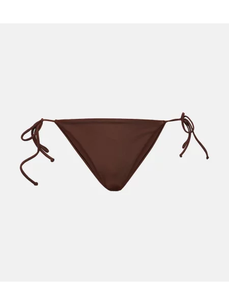 Bikini Jade Swim cu legături maro