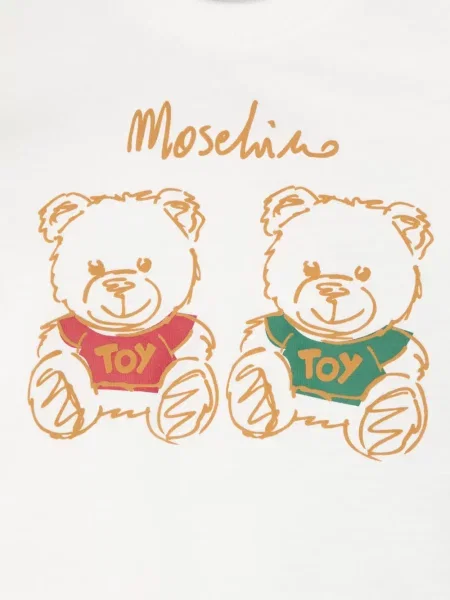 Koszulka dziecięca Moschino biała