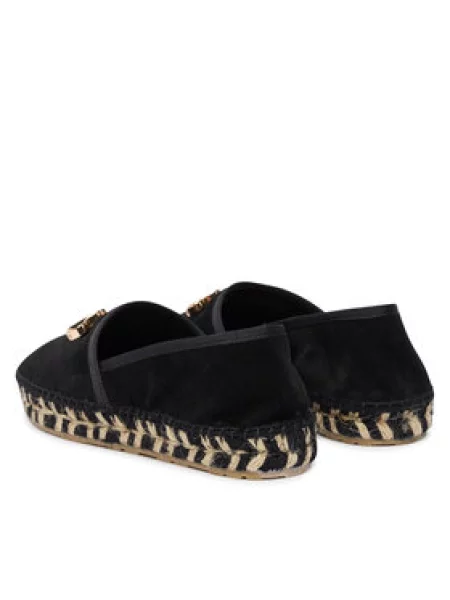 Espadrilky LOVE MOSCHINO černé