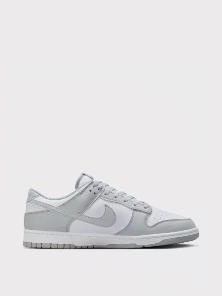 Кеди низькі NIKE білий/сірий синтетичний білі