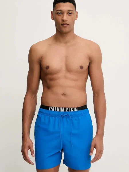Плувни шорти Calvin Klein синьо