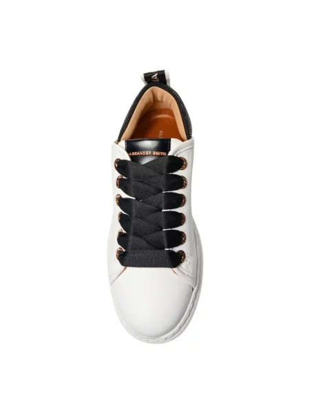 Sneakersy Alexander Smith skórzane białe