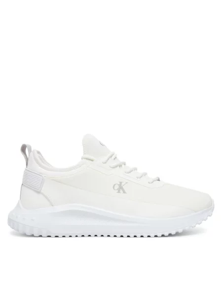 Calvin Klein Jeans Sneakersy Eva Runner Tech Ripstop bílá