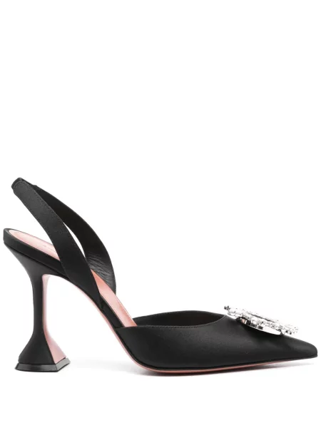 Pantofi cu toc Amina Muaddi negru