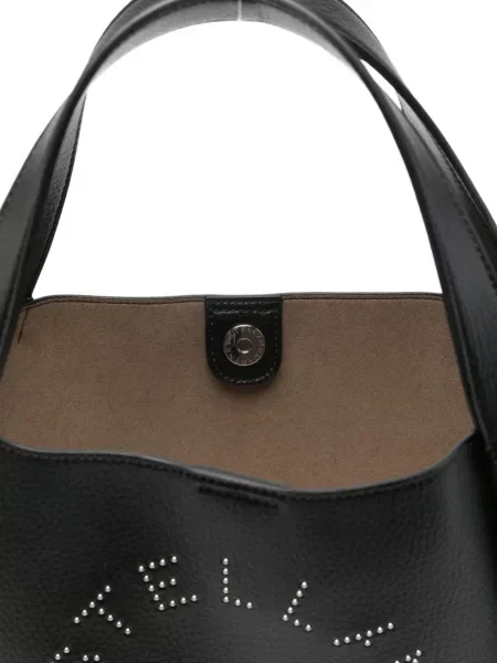 Geanta de piele Stella Mccartney din piele negru