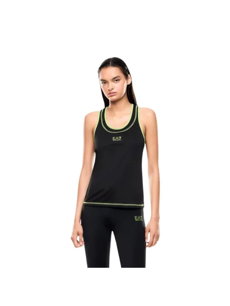 Top sportowy Emporio Armani Ea7 czarny