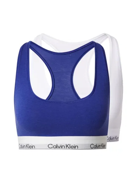 Calvin Klein Underwear Sutien bleumarin / negru alb