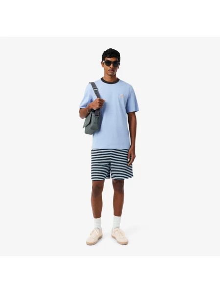Футболка Lacoste голубая