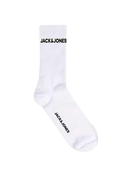 JACK & JONES Șosete / negru alb