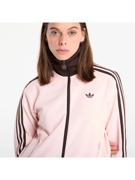Adidas Mikina Rozepínací Classic Tt růžová