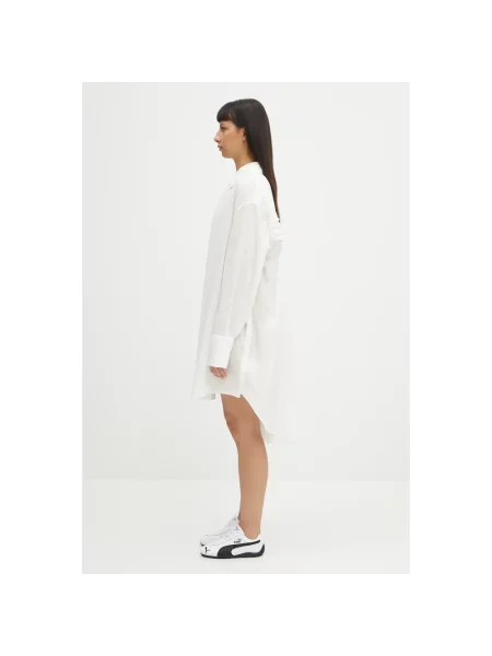 Our Legacy sukienka Gale mini oversize biały