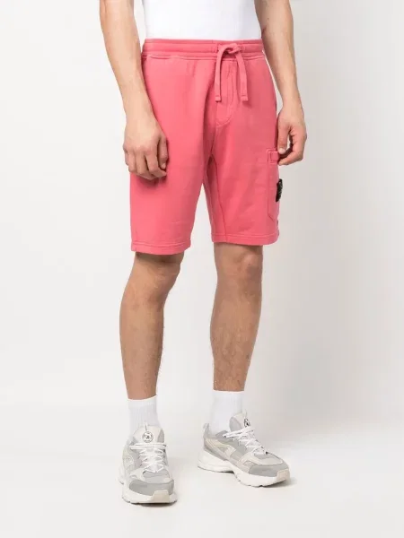 Σορτς Stone Island πέτρες ροζ