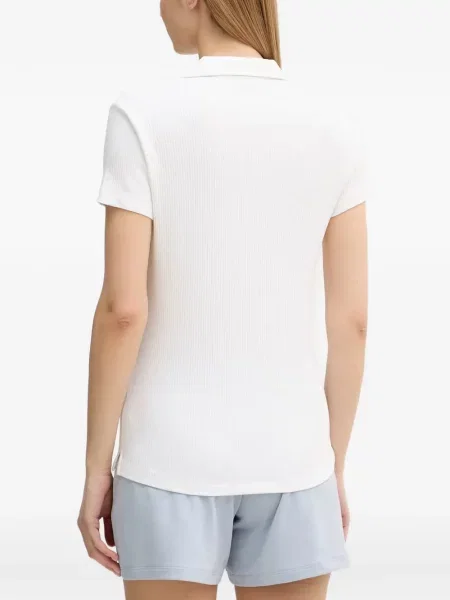 Με κολάρο polo Ea7 Emporio Armani λευκό