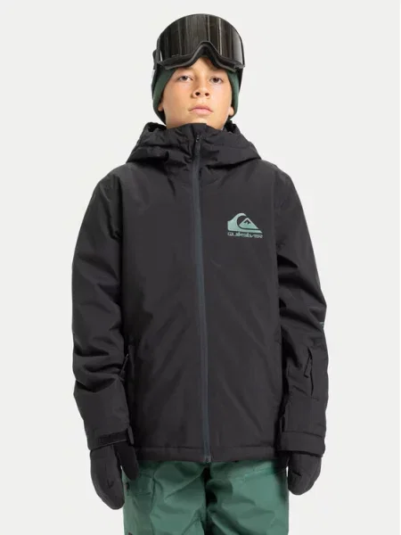 Quiksilver Μπουφάν για snowboard Mission μαύρο