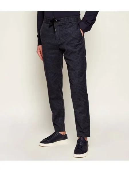 BOSS ORANGE Pantaloni chino | Tapered fit portocaliu