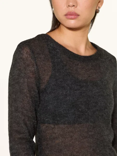 Sweter Z Alpaki grau