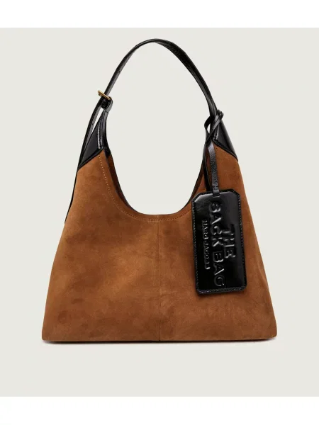 Marc Jacobs Hobo táska The Belted Sack Bag | hasított bőr barna