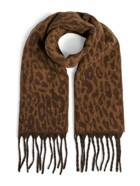 PIECES Fular PCNAYA / închis maro