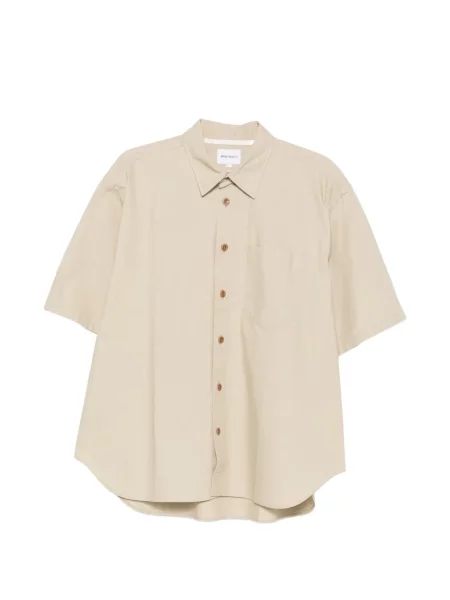 Scurt cămașă Norse Projects maro