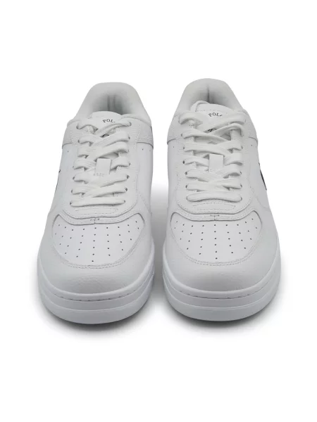 Sneakersy Polo Ralph Lauren skórzane białe