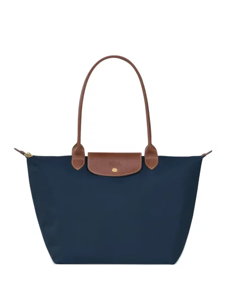 Geantă shopper Longchamp albastru