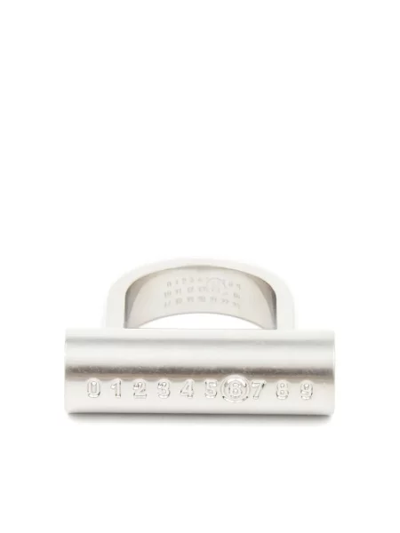 Inel Mm6 Maison Margiela argintiu